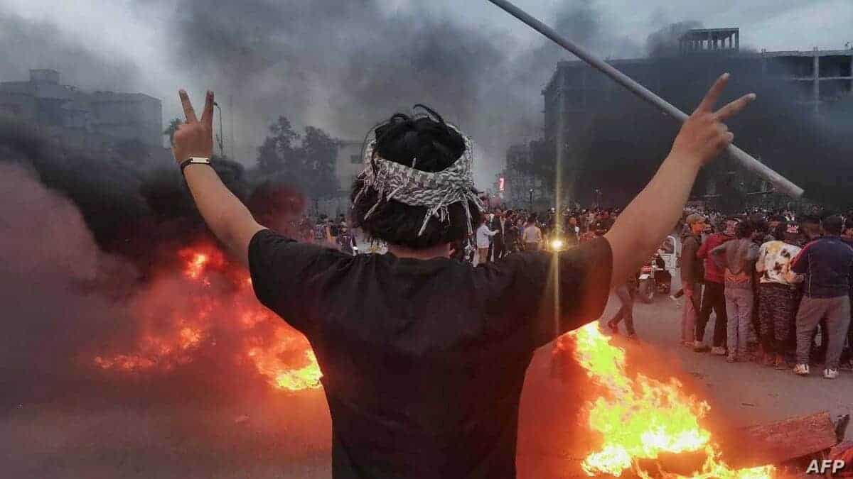 احتجاجات في ساحة الحبوبي watanserb.com