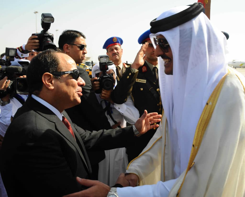 مصر تعلن عودة كاملة للعلاقات مع قطر watanserb.com