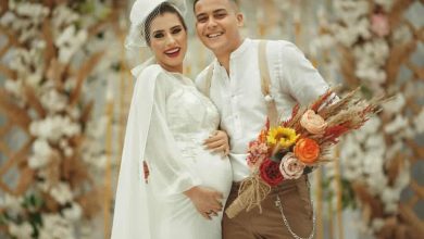 "العروس الحامل" بحفل زفافها شغلت المصريين watanserb.com