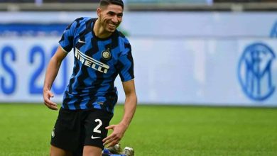 اللاعب المغربي أشرف حكيمي watanserb.com