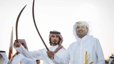 امير قطر الشيخ تميم بن حمد ترامب watanserb.com