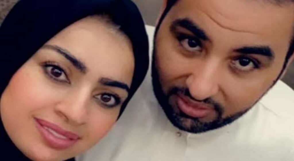 أميرة الناصر وزوجها مشعل الخالدي watanserb.com