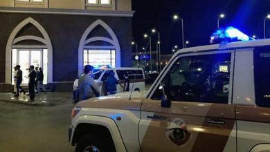 شرطي سعودي يعتدي على شاب watanserb.com