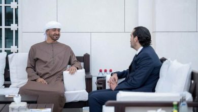 محمد بن زايد و سعد الحريري watanserb.com