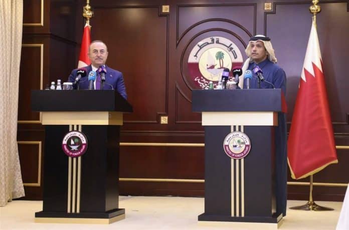 وزير خارجية تركيا يتحدث عن قطر watanserb.com