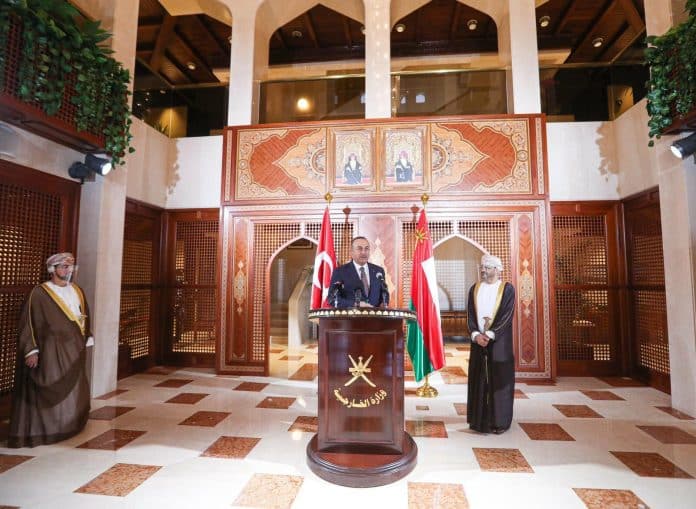 وزير خارجية تركيا في سلطنة عمان watanserb.com