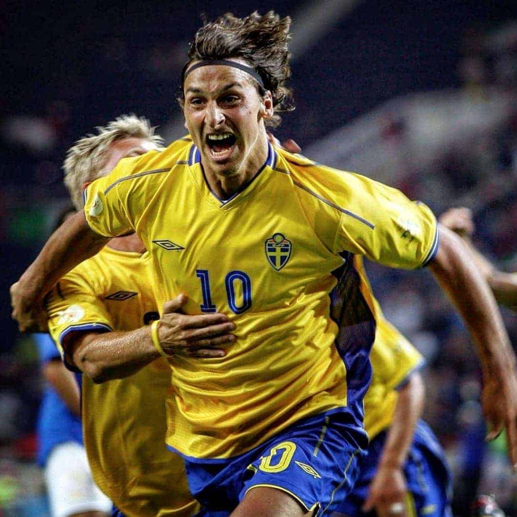 الهداف التاريخي مع منتخب السويد إبراهيموفيتش watanserb.com