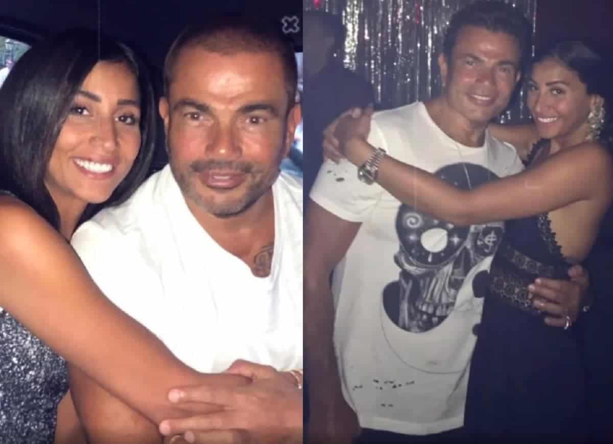 دينا الشربيني ظهرت ترقص في عيد ميلادها الـ36 بعيداً عن عمرو دياب لاول مرة watanserb.com