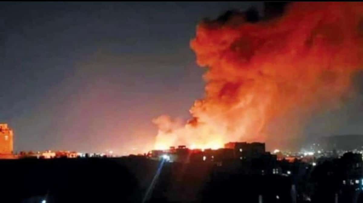 قصف صنعاء watanserb.com