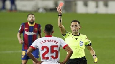 البطاقة البرتقالية والحكام الإسبان في منافسات كرة القدم watanserb.com