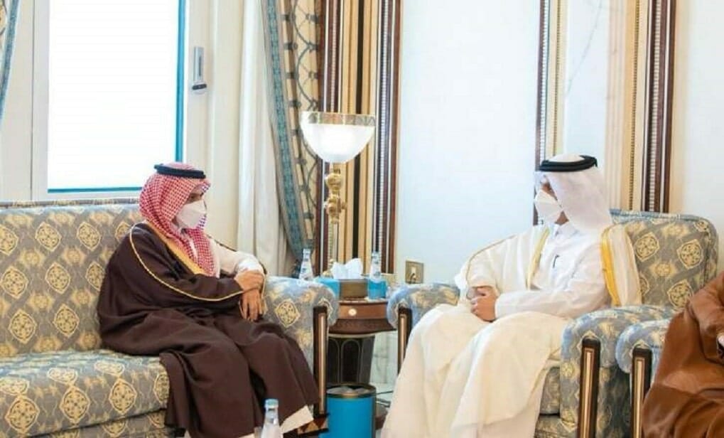 وزير الخارجية السعودي ونظيره القطري watanserb.com