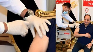السيسي يتلقى لقاح كورونا بدون ابرة watanserb.com
