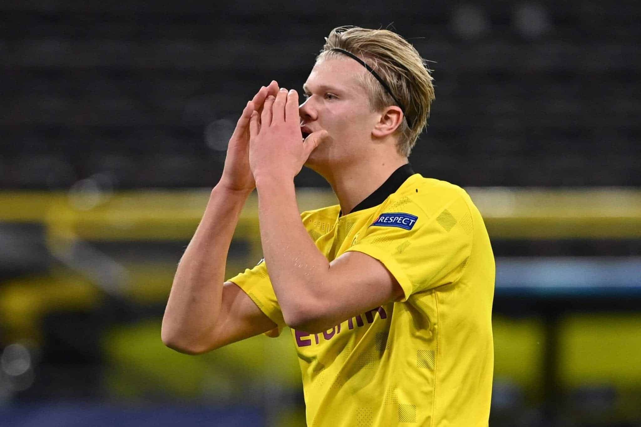 رحيل اللاعب هالاند عن دورتموند watanserb.com