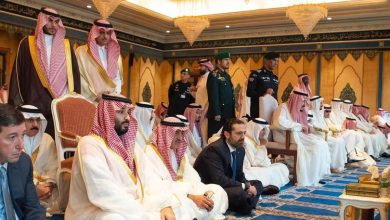 باسم عوض الله ومحمد بن سلمان watanserb.com