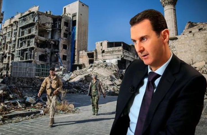 بشار الأسد يترشح على جماجم مواطنيه watanserb.com