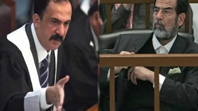 صدام حسين والقاضي محمد عريبي watanserb.com