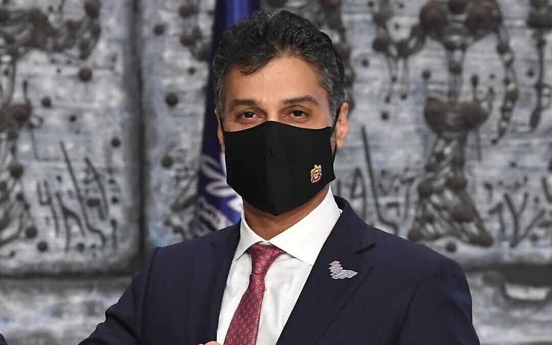 سفير الإمارات لدى إسرائيل محمد آل خاجة watanserb.com