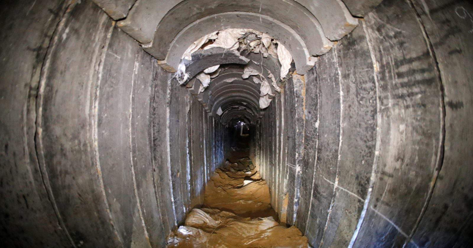 قصف نفق في غزة watanserb.com