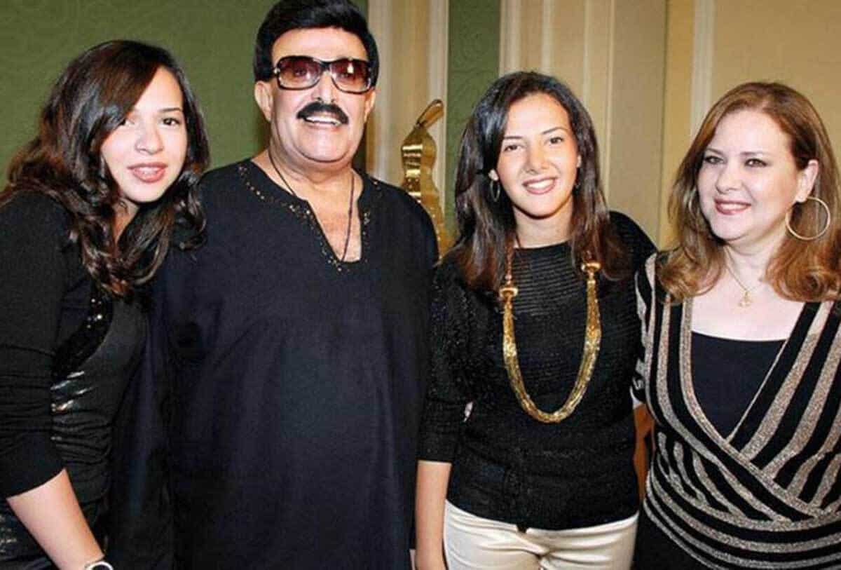 الفنان سمير غانم وأفراد عائلته watanserb.com