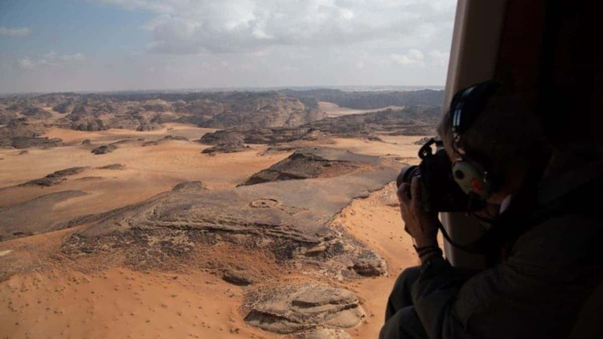 اكتشافات أثرية في صحراء السعودية watanserb.com