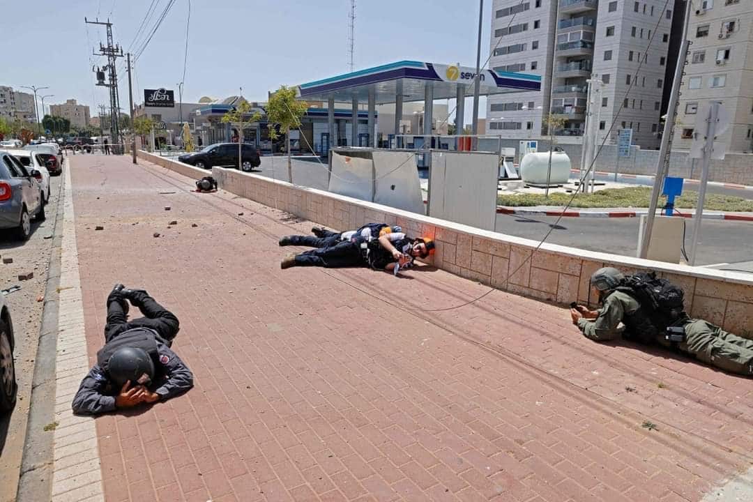 المقاومة في غزة تقصف عسقلان watanserb.com