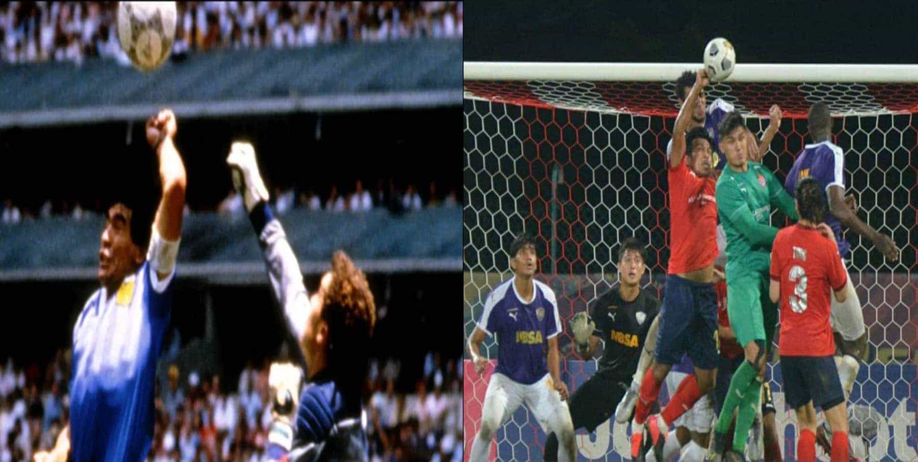 لاعب يعيد ذكريات اللمسة الشهير للأسطورة مارادونا watanserb.com