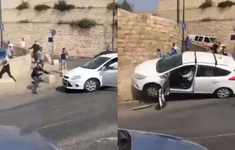 مستوطن يدهس شاباً فلسطينيا قرب باب الأسباط تزامناً واقتحام الأقصى watanserb.com
