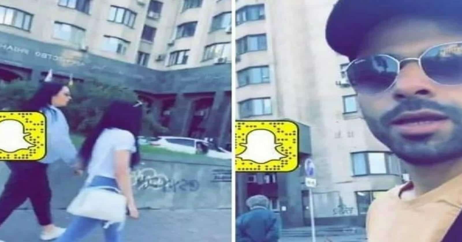 سعودي يتحرش بفتيات اوكرانيات watanserb.com