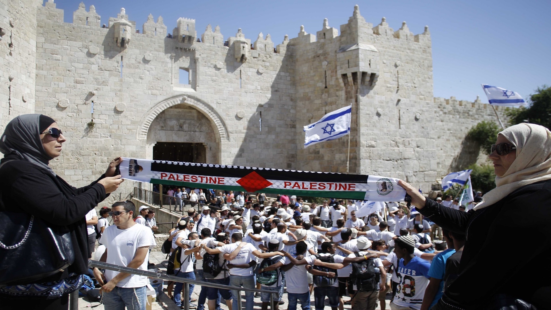 مسيرة الأعلام في القدس المحتلة watanserb.com