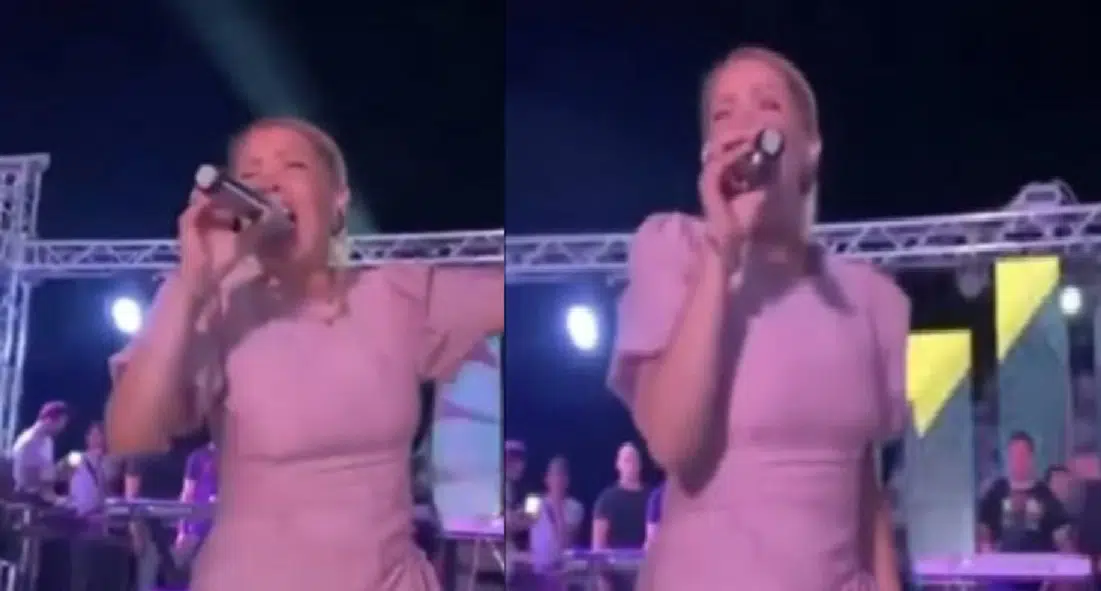 فيديو الراقصة لوسي يثير الغضب ويضعها في ورطة خلال حفل بالساحل!