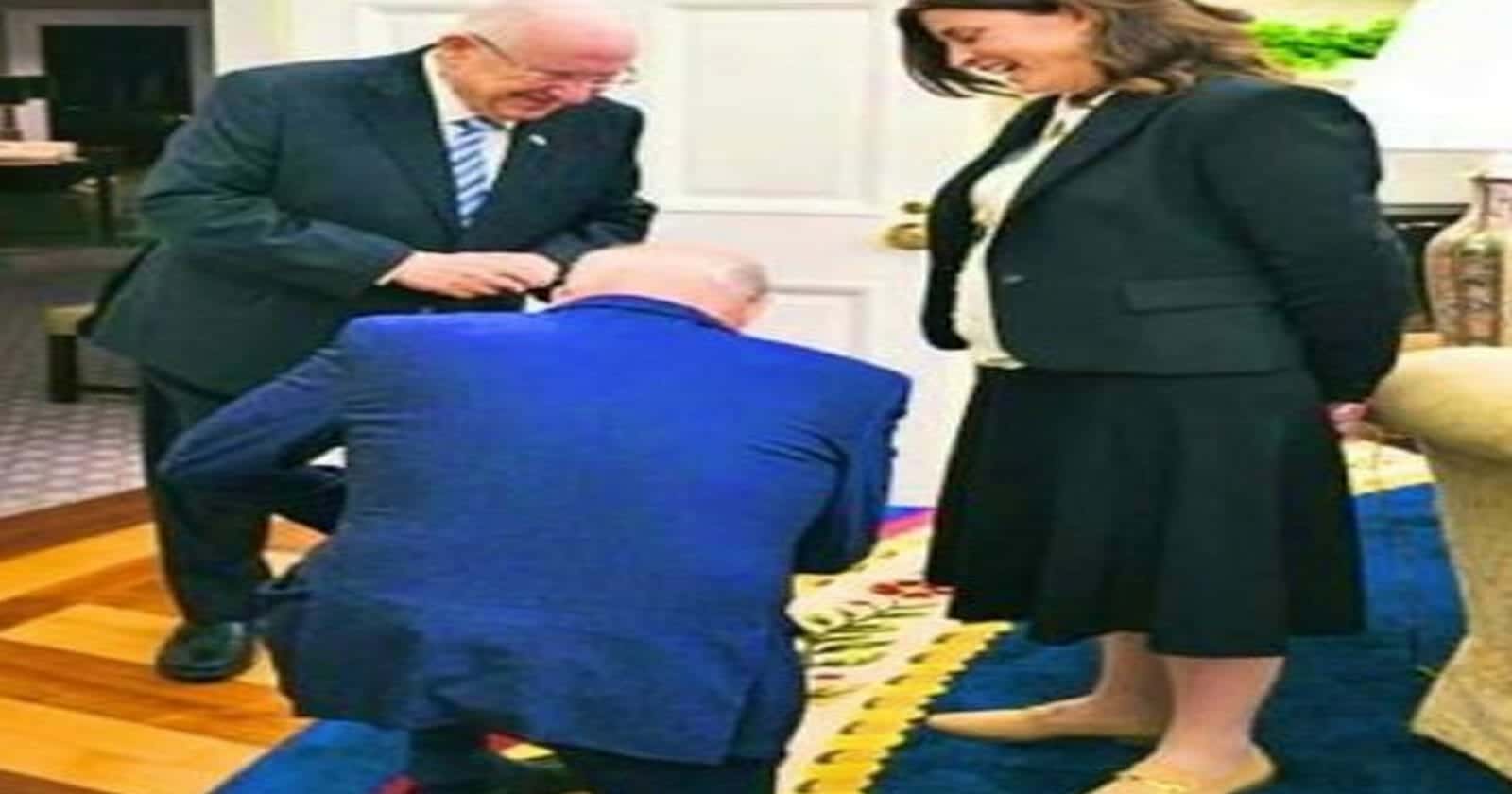 بايدن ومسؤولة إسرائيلية watanserb.com