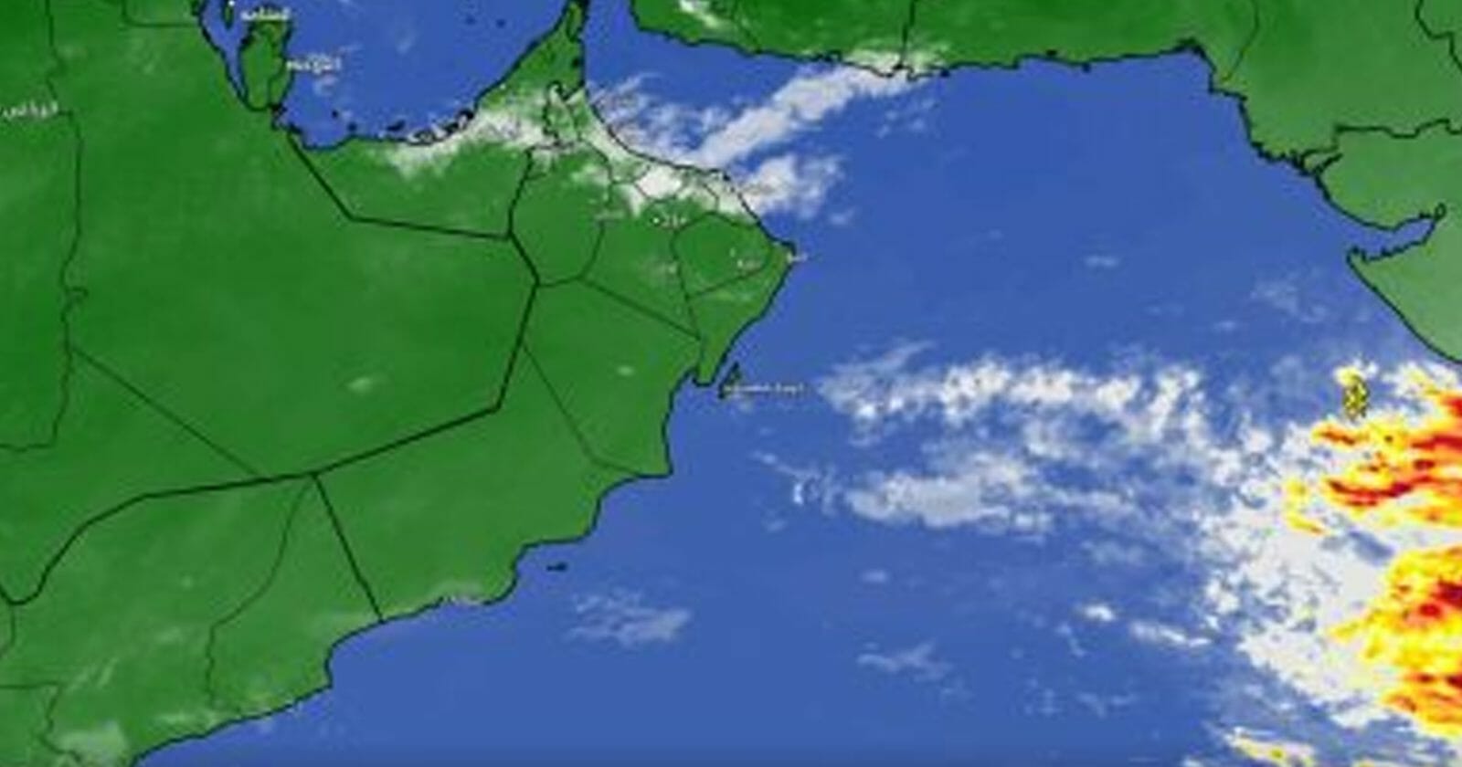 الحالة الجوية في سلطنة عمان watanserb.com