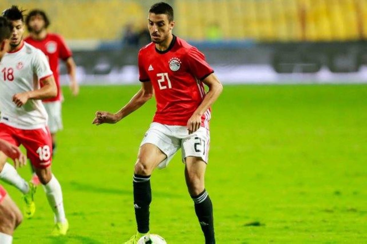 لاعب منتخب مصر طاهر محمد طاهر والرسالة المؤثرة watanserb.com