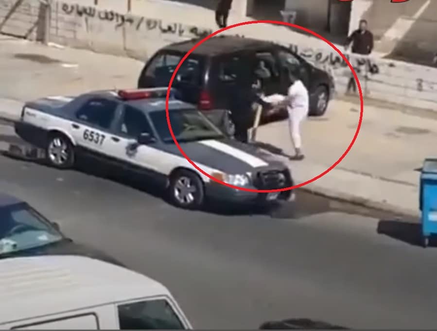 اعتداء على شرطي كويتي watanserb.com