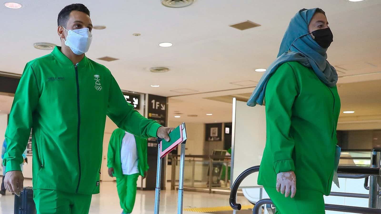 اللاعبة السعودية تهاني القحطاني watanserb.com