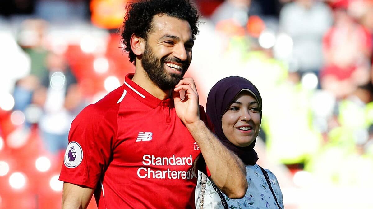 محمد صلاح والرد عن انفصاله عن زوجته ماجي صادق watanserb.com