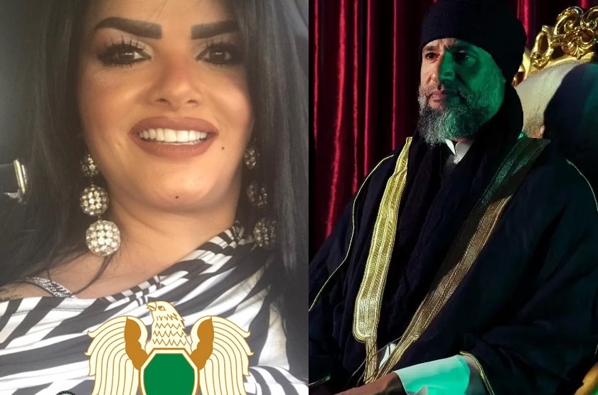 جميلة المحمودي سكرتيرة وحارسة القذافي الخاصة تهاجم ظهور سيف الإسلام الاخير watanserb.com