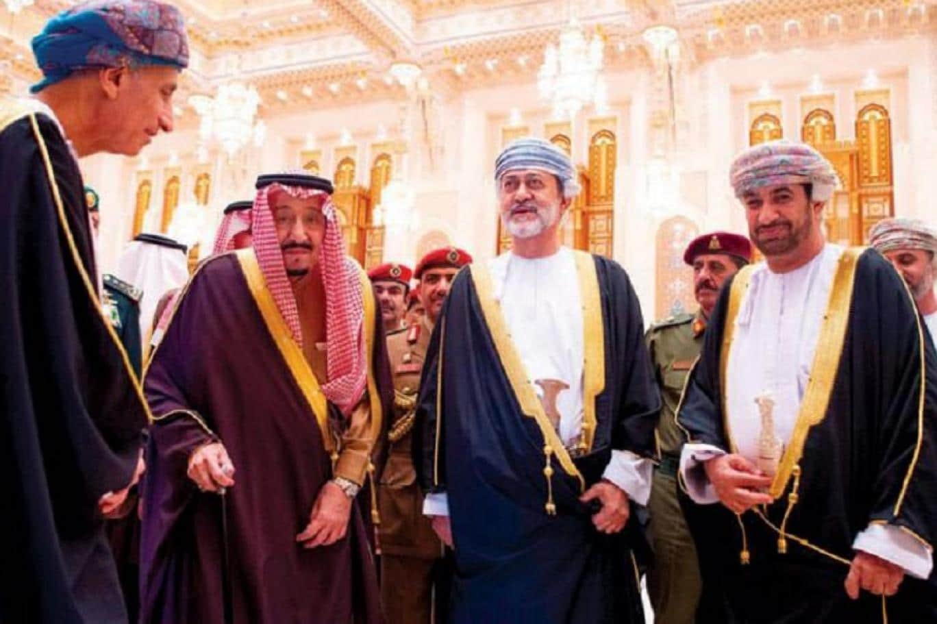 سلطان عمان هيثم بن طارق والملك سلمان watanserb.com