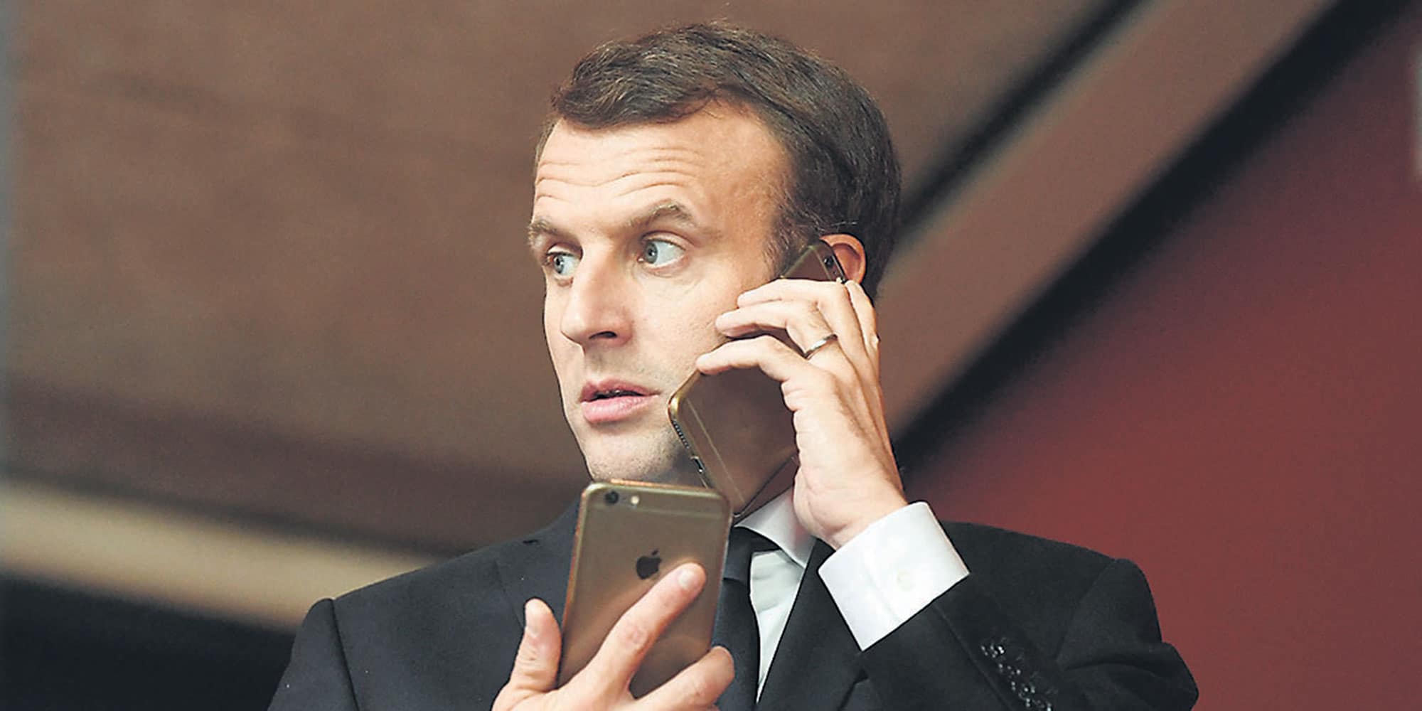 الرئاسة الفرنسية اعلنت ان ماكرون غير هاتفه الذكي تفادياً لأي اختراق محتمل watanserb.com
