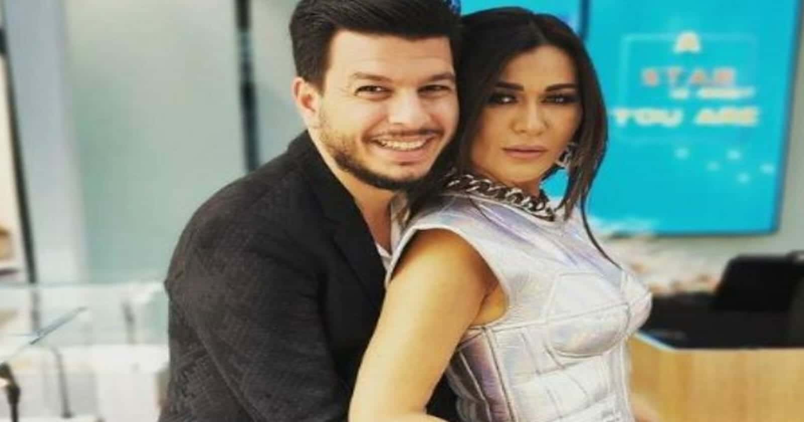 نادين الراسي وخطيبها watanserb.com