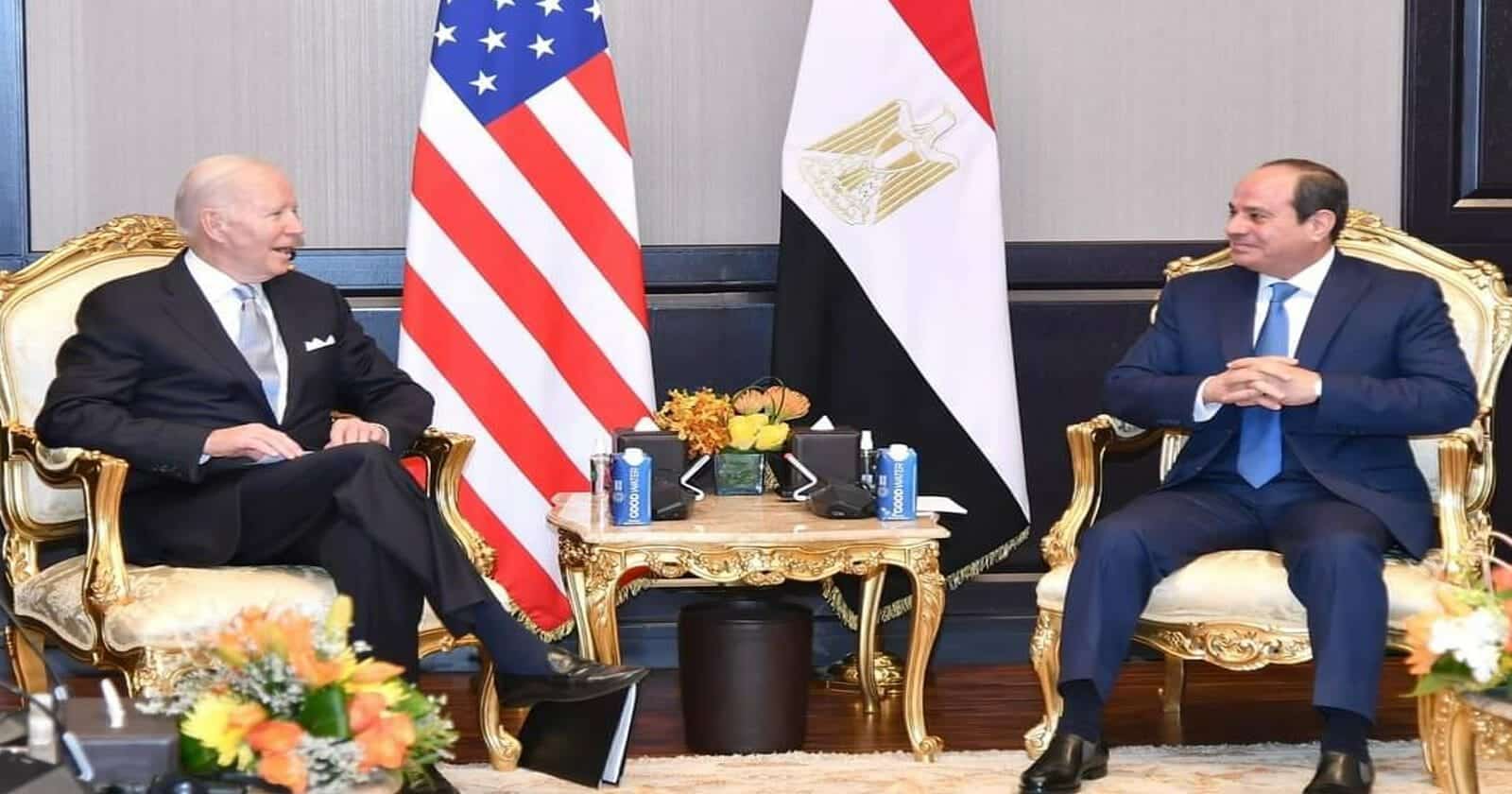 بايدن والسيسي watanserb.com