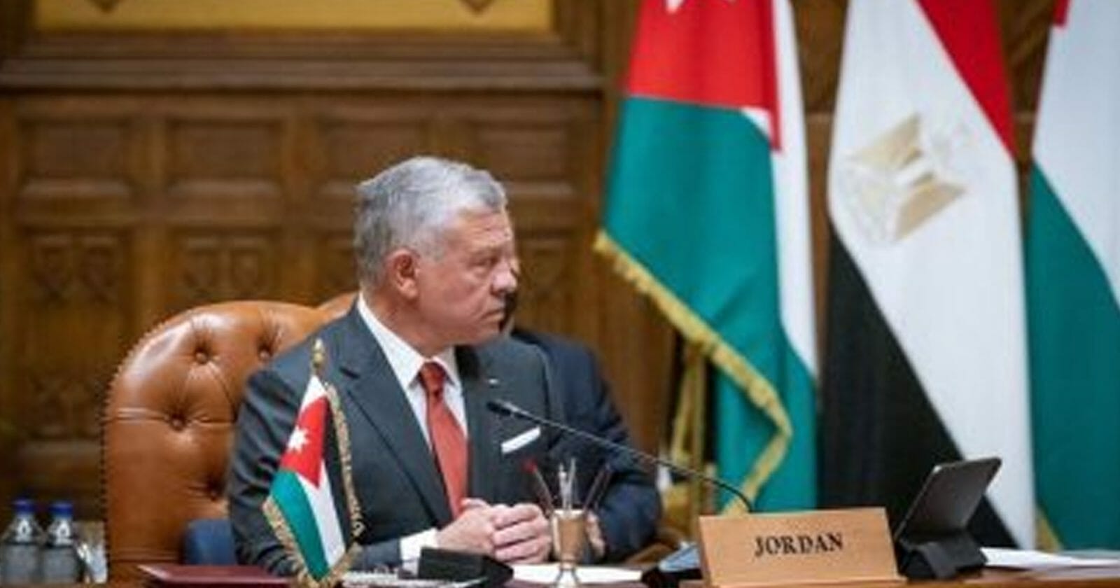 ملك الأردن والرئيس الإسرائيلي watanserb.com