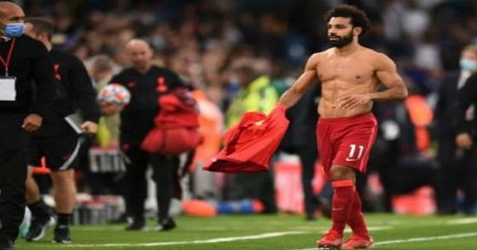 محمد صلاح والطفل المشجع watanserb.com