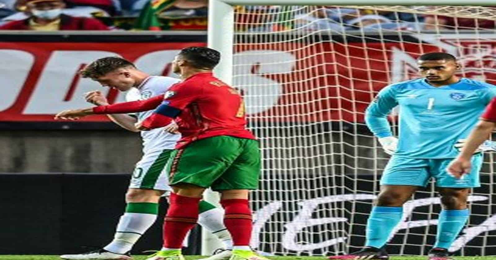 رونالدو ولاعب أيرلندا watanserb.com