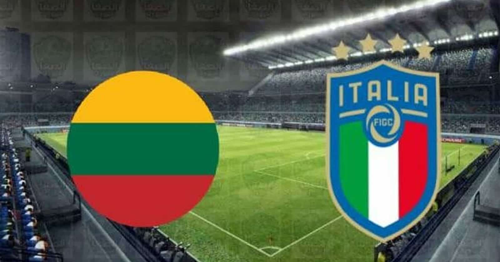 منتخب إيطاليا وليتوانيا watanserb.com