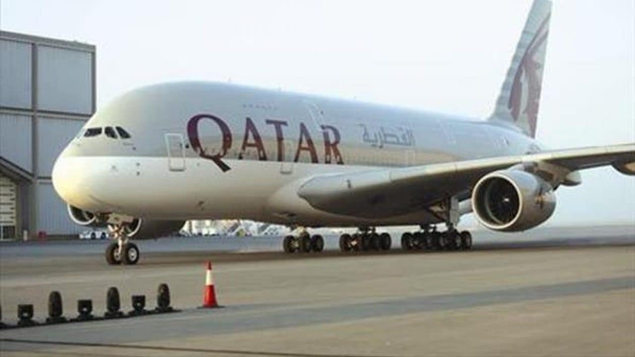 طائرة قطرية تحط في مطار كابل watanserb.com