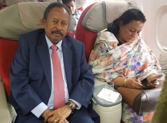 اختطاف رئيس الوزراء السوداني عبدالله حمدوك وزوجته