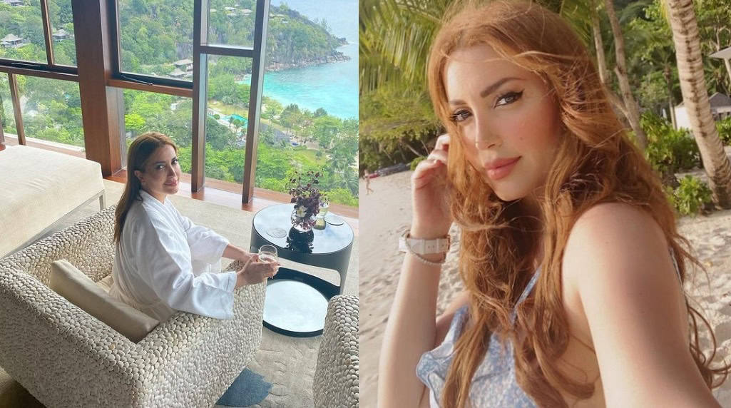 نسرين طافش تظهر بقميص النوم في الجونة watanserb.com