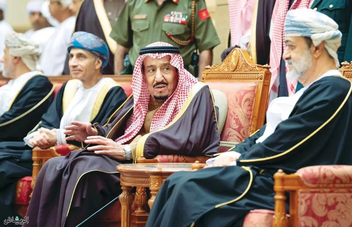 هيثم بن طارق والملك سلمان بن عبدالعزيز watanserb.com
