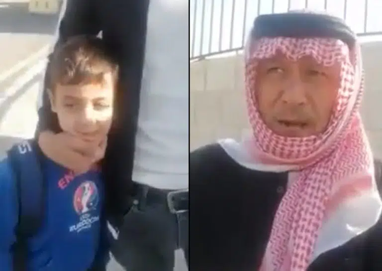 استدعاء طفل أردني بسبب تبوله على علم دولة الاحتلال watanserb.com